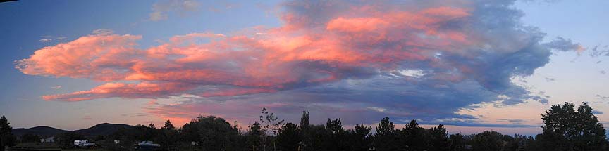 Cumulonimbus remnant, September 3, 2012